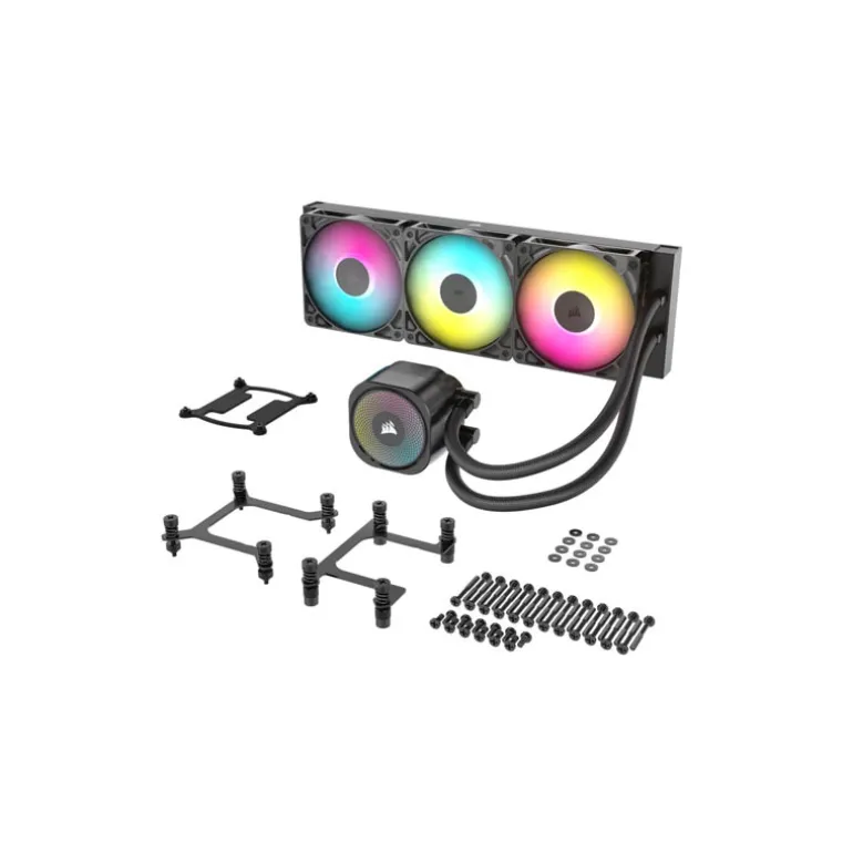 Kit Refrigeración Líquida Corsair iCUE NAUTILUS ARGB 360 RS Negro