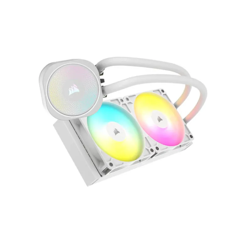 Kit Refrigeración Líquida Corsair iCUE NAUTILUS ARGB 240 RS Blanco