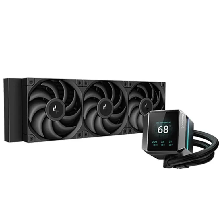 Kit Refrigeración Líquida DeepCool Mystique ARGB 360 FT12 SE LCD Negro
