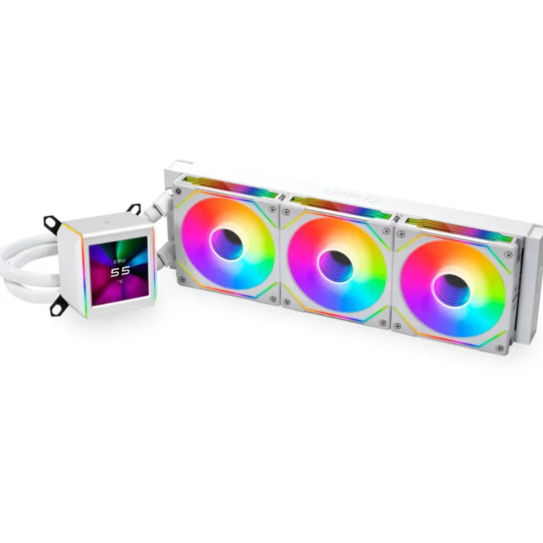 Kit Refrigeración Líquida Lian Li Galahad II SL-INF 360 ARGB LCD Blanco