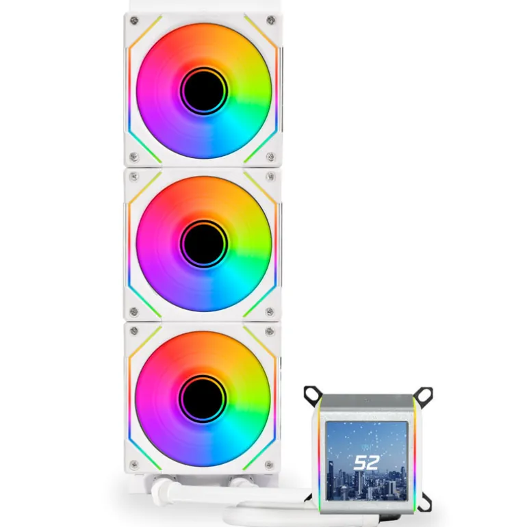 Kit Refrigeración Líquida Lian Li Galahad II SL-INF 360 ARGB LCD Blanco