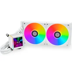 Kit Refrigeración Líquida Lian Li Galahad II 280 ARGB LCD Blanco