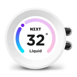 Kit Refrigeración Líquida NZXT Kraken Elite 240 RGB LCD Display Blanco