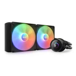 Kit Refrigeración Líquida NZXT Kraken 280 RGB LCD Display Negro