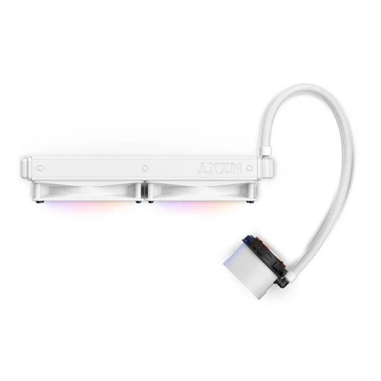 Kit Refrigeración Líquida NZXT Kraken 280 RGB LCD Display Blanco