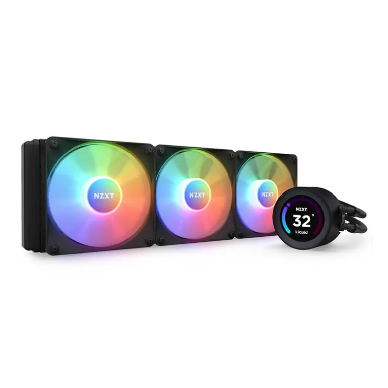 Kit Refrigeración Líquida NZXT Kraken Elite 360 RGB LCD Display Negro