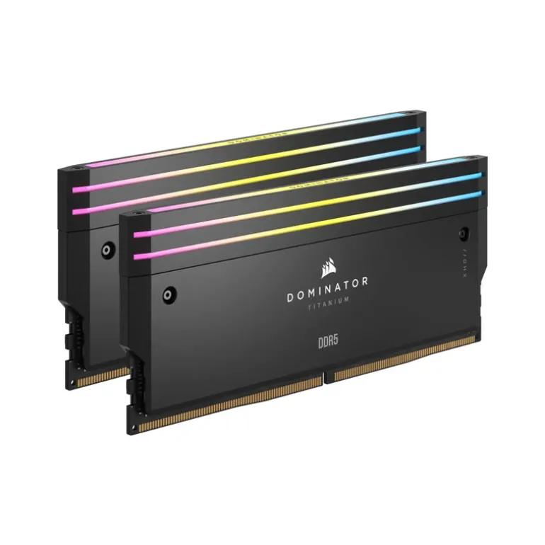 Memoria DDR5 Corsair Dominator Titanium 32GB 2x16GB 7000MHz CL34 XMP 3.0 Negro