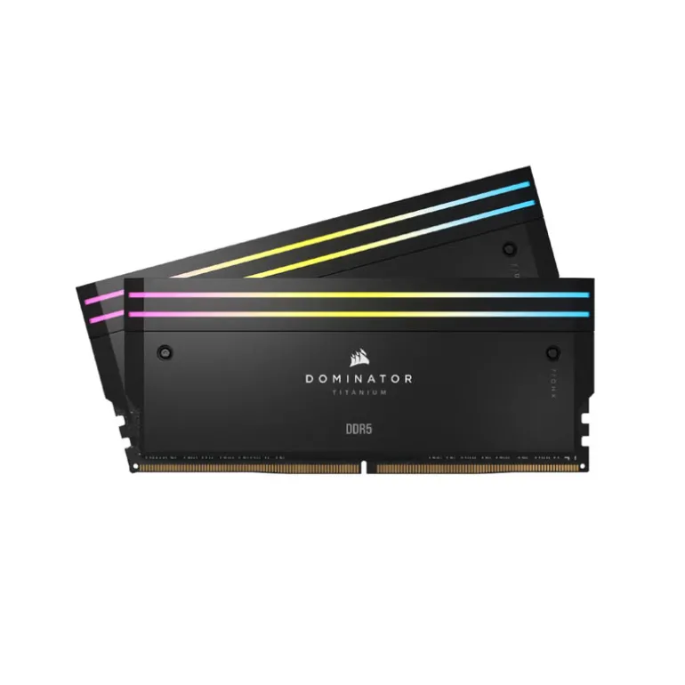 Memoria DDR5 Corsair Dominator Titanium 32GB 2x16GB 7000MHz CL34 XMP 3.0 Negro