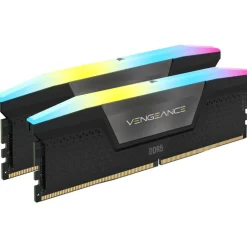 Memoria DDR5 Corsair Vengeance RGB 32GB 2x16GB 6400MHz CL36 XMP Negro