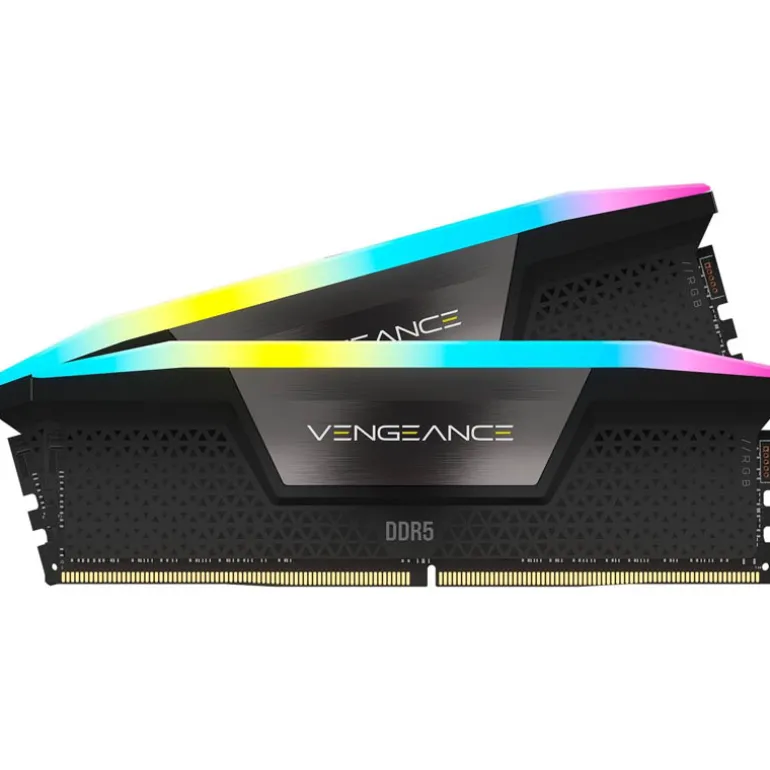 Memoria DDR5 Corsair Vengeance RGB 64GB 2x32GB 6600MHz CL32 XMP Negro
