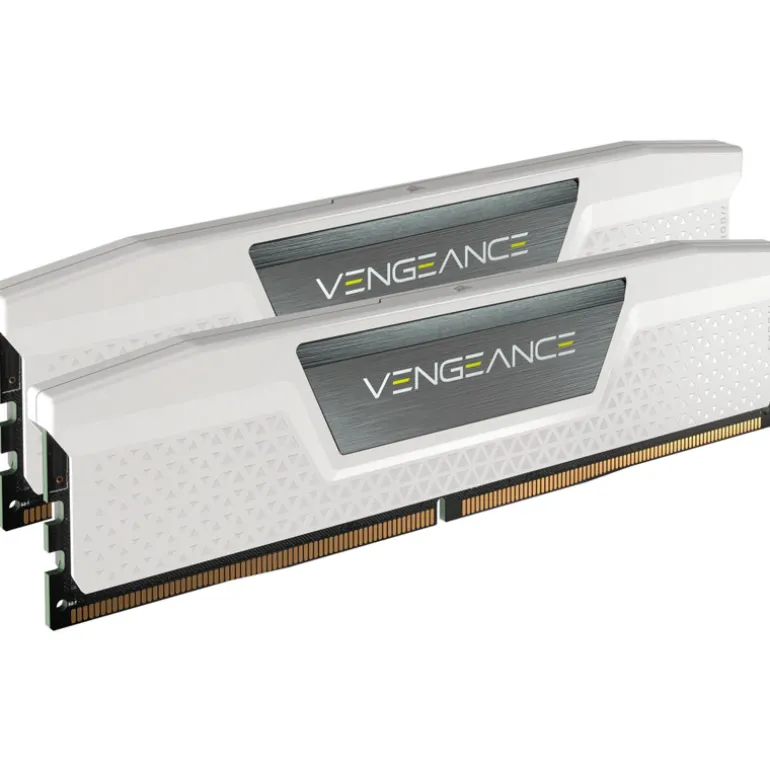 Memoria DDR5 Corsair Vengeance 32GB 2x16GB 5200MHz CL40 XMP Blanco