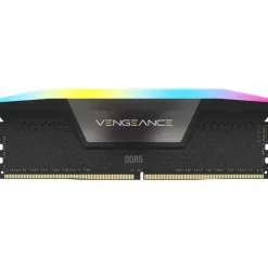 Memoria DDR5 Corsair Vengeance RGB 32GB 2x16GB 6200MHz CL36 XMP Negro