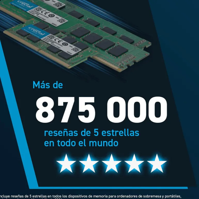 Memoria DDR5 Crucial CT16G48C40S5 16GB 1x16GB 4800MHz CL40 SoDIMM