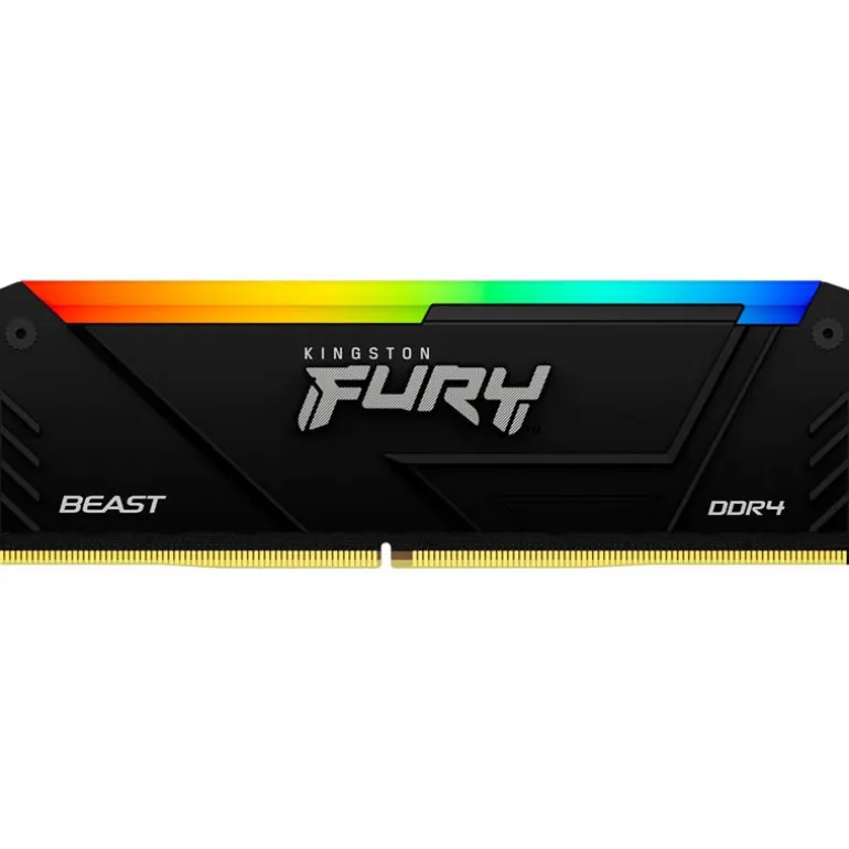 Memoria DDR4 Kingston Fury Beast RGB 32GB 2x16GB 3200MHz CL16 XMP