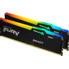 Memoria DDR5 Kingston Fury Beast RGB 128GB 2x64GB 5600MHz CL40 EXPO-XMP Negro