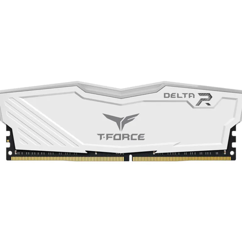 Memoria DDR4 Team Group T-Force Delta RGB 16GB 2x8GB 3600MHz CL18 XMP Blanco