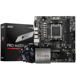 Pack  AMD Ryzen 5 7600 5.1GHz MPK + MSI PRO A620M-B