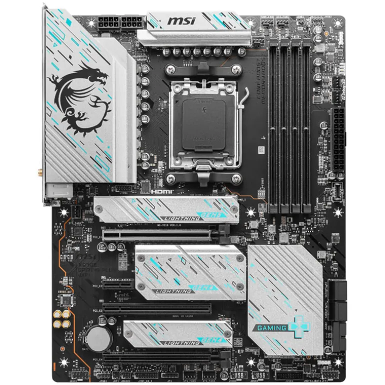 Pack AMD Ryzen 5 7600X 5.3GHz Boxed + MSI X670E Gaming Plus WIFI