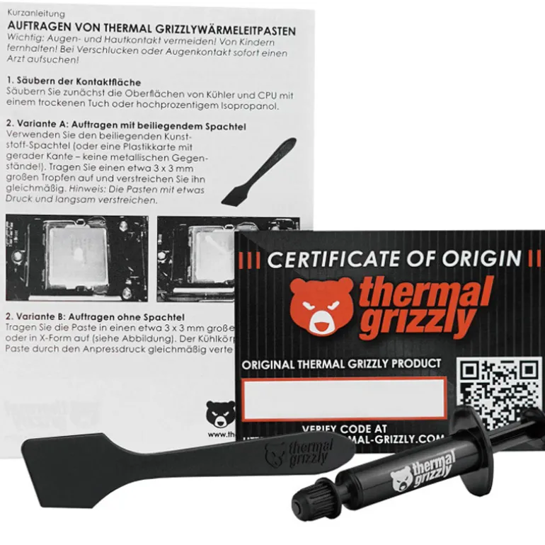 Pasta Térmica Thermal Grizzly Kryonaut 1 gr