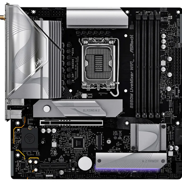 Placa Base ASRock B860M LiveMixer WIFI Socket 1851