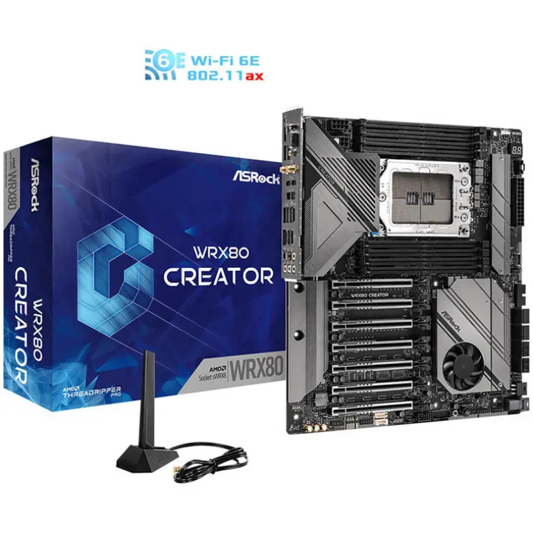 Placa Base ASRock WRX 80 Creator 2.0 Socket sWRX8