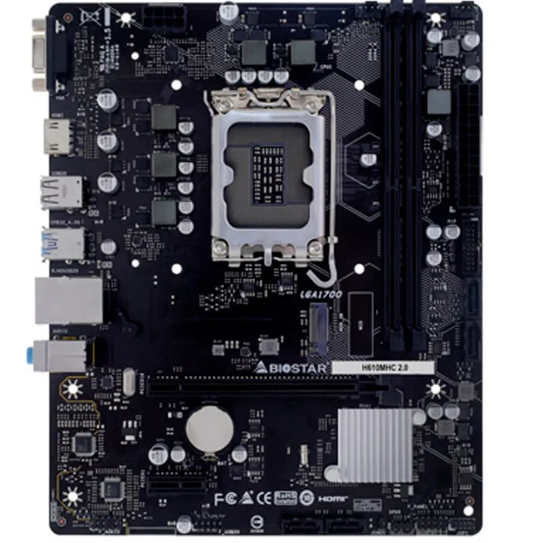 Placa Base Biostar H610MHC 2.0 Socket 1700