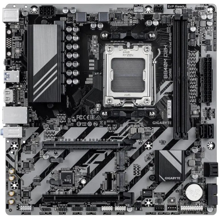 Placa Base Gigabyte B840M D2H Socket AM5