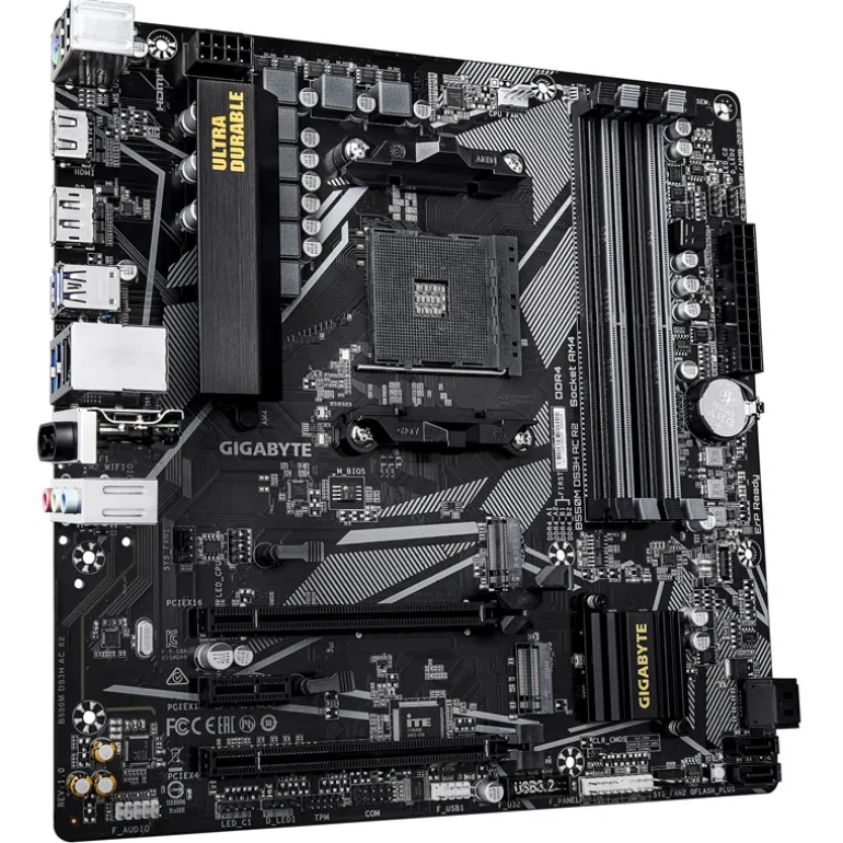 Placa Base Gigabyte B550M DS3H AC R2 Socket AM4