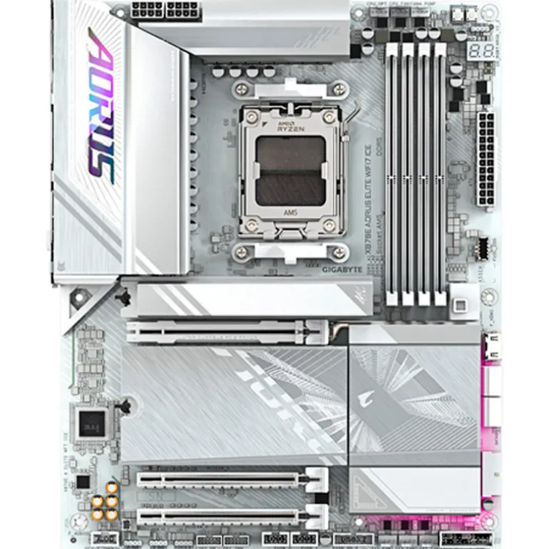 Placa Base Gigabyte X870E AORUS ELITE WIFI7 ICE Socket AM5