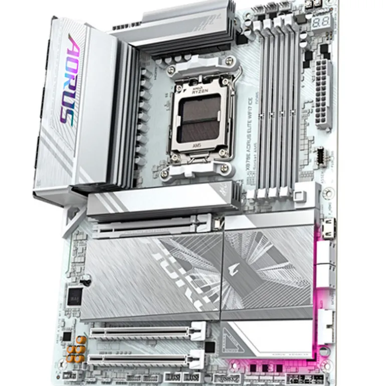 Placa Base Gigabyte X870E AORUS ELITE WIFI7 ICE Socket AM5