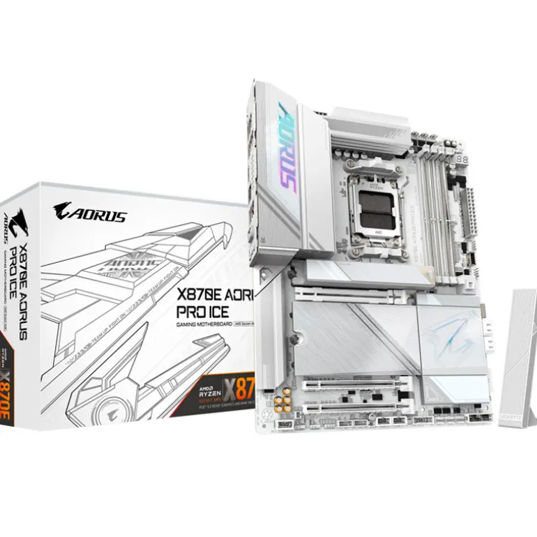 Placa Base Gigabyte X870E AORUS Pro ICE Socket AM5