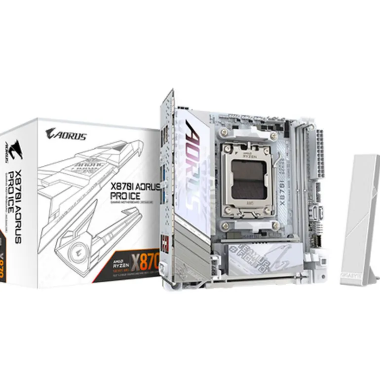 Placa Base Gigabyte X870I AORUS PRO ICE 1.0 Socket AM5