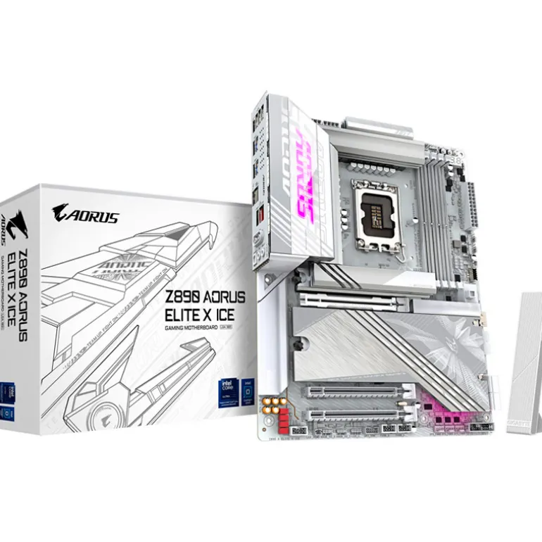 Placa Base Gigabyte Z890 AORUS Elite X ICE Socket 1851
