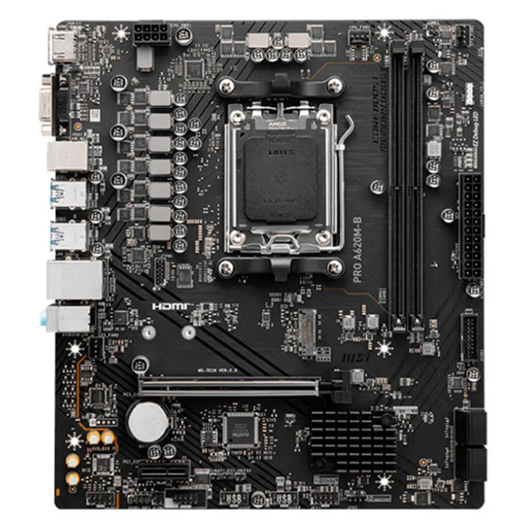 Placa Base MSI PRO A620M-B Socket AM5