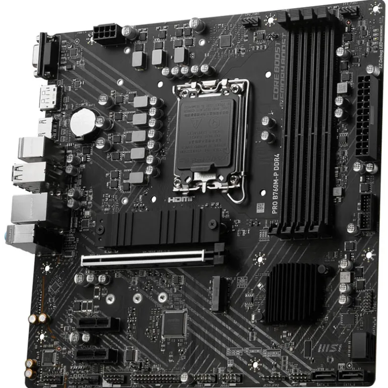Placa Base MSI PRO B760M-P D4 Socket 1700