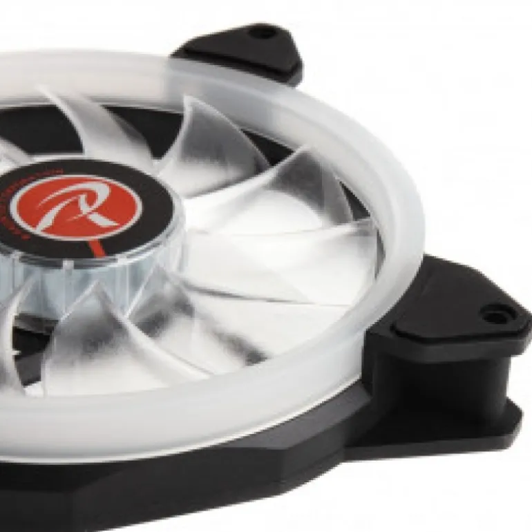 Raijintek Iris 14 Rainbow RGB LED Dual Pack + Controlador - Ventilador 14 cm