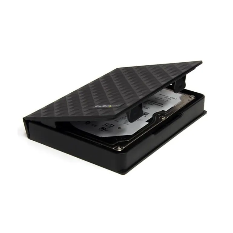 StarTech Protector HDD Antiestática Negro - Funda Disco Duro