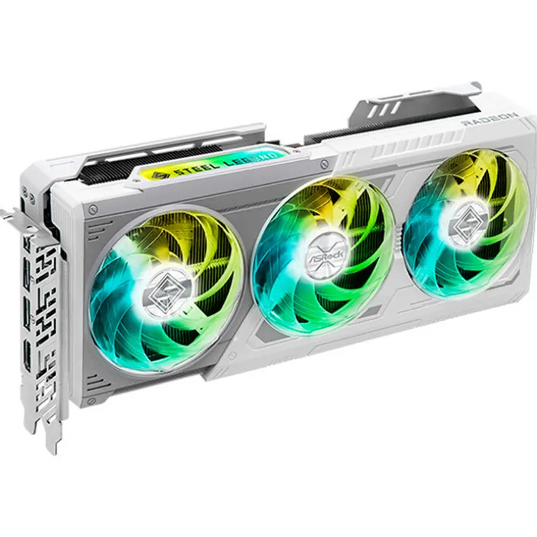 Tarjeta Gráfica ASRock AMD Radeon RX 9070 XT Steel Legend 16GB GDDR6