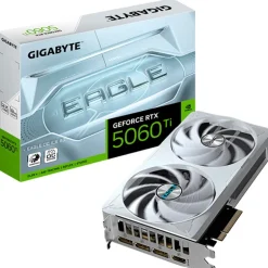 Tarjeta Gráfica Gigabyte GeForce RTX 5060 Ti EAGLE OC ICE 8GB GDDR7 DLSS4