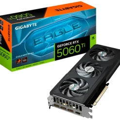 Tarjeta Gráfica Gigabyte GeForce RTX 5060 Ti EAGLE MAX OC 16GB GDDR7 DLSS4
