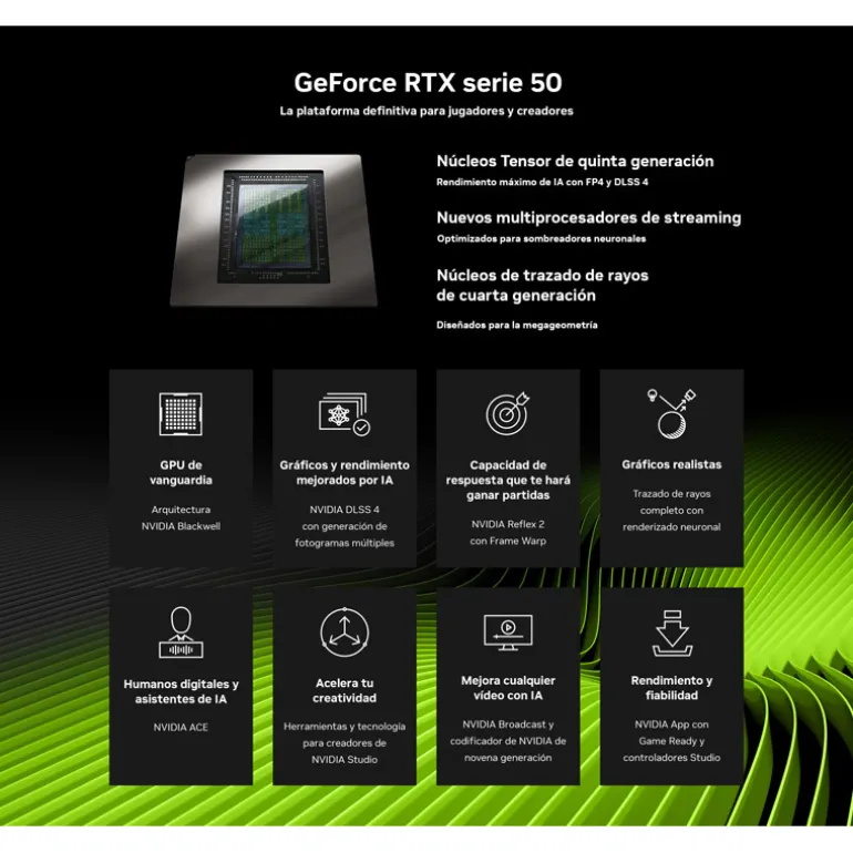 Tarjeta Gráfica Zotac Gaming GeForce RTX 5070 SOLID OC 12GB GDDR7 DLSS4
