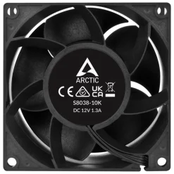 Ventilador Arctic S8038-10K 80mm Pack 4 Uds. Negro