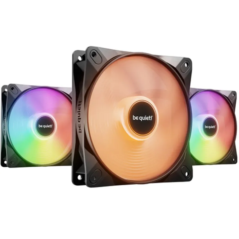Ventilador be quiet! Light Wings LX ARGB 120mm Triple Pack Negro
