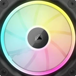 Ventilador Corsair iCUE LINK LX120 RGB 120mm PWM Triple Pack Negro