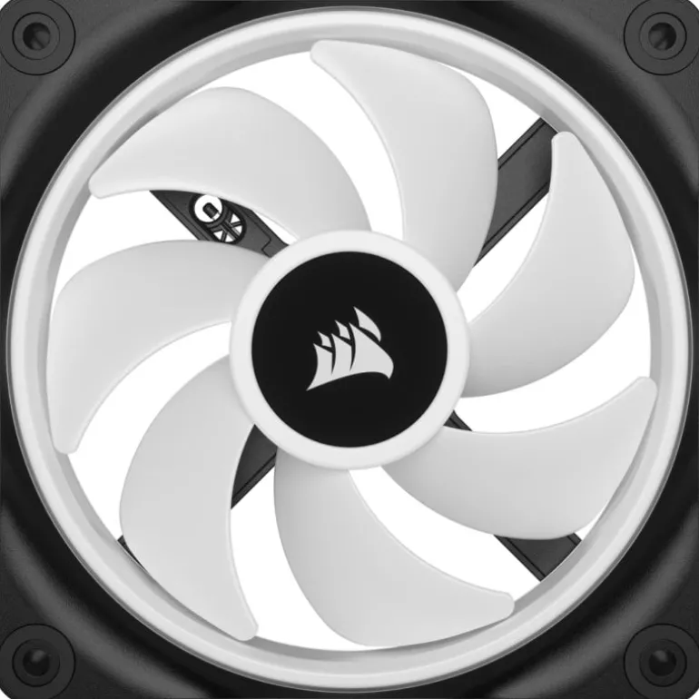 Ventilador Corsair QX120 RGB 120mm Negro
