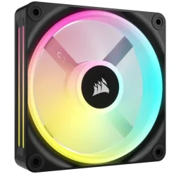 Ventilador Corsair QX120 RGB 120mm Triple Pack Negro