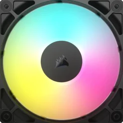 Ventilador Corsair RS120 ARGB PWM 120mm Triple Pack Negro