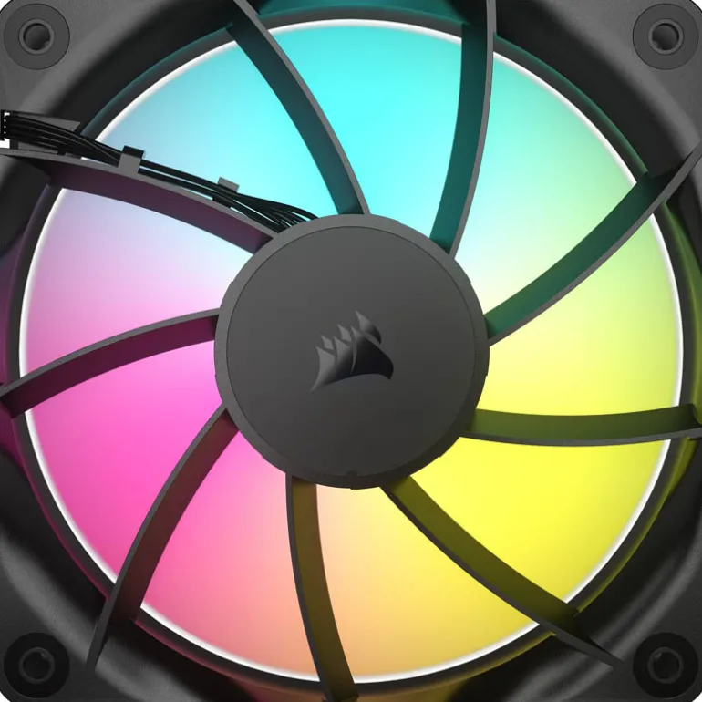 Ventilador Corsair RS140 ARGB PWM 140mm Negro