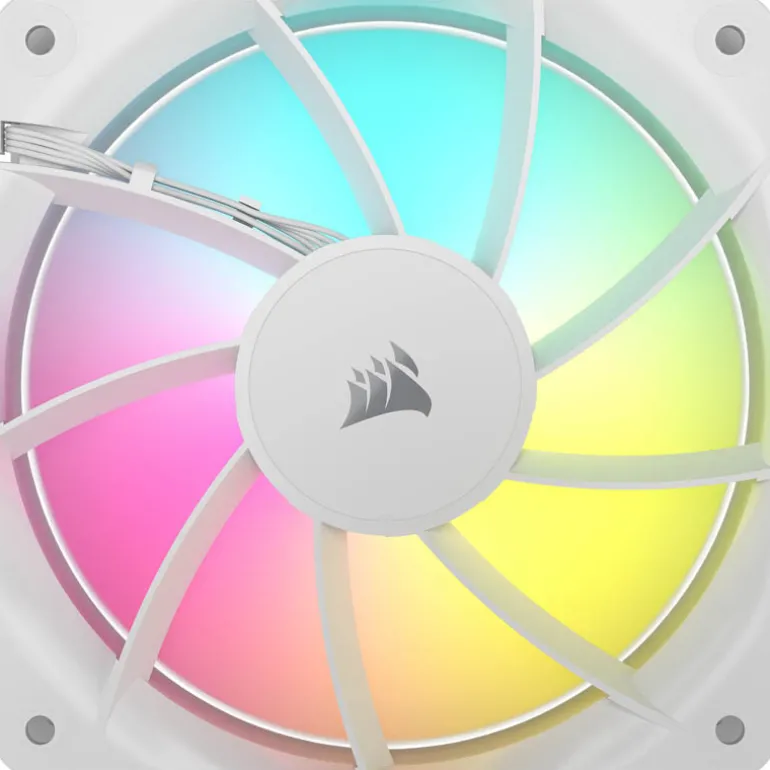 Ventilador Corsair RS120 ARGB PWM 120mm Blanco
