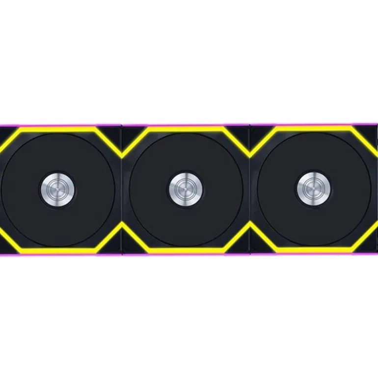 Ventilador Lian Li Uni Fan SL ARGB 120mm Triple Pack Wireless Negro